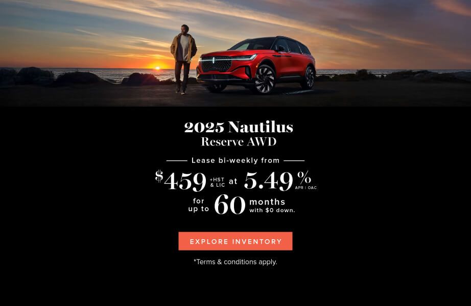 2025 Lincoln Nautilus Lease Offer
