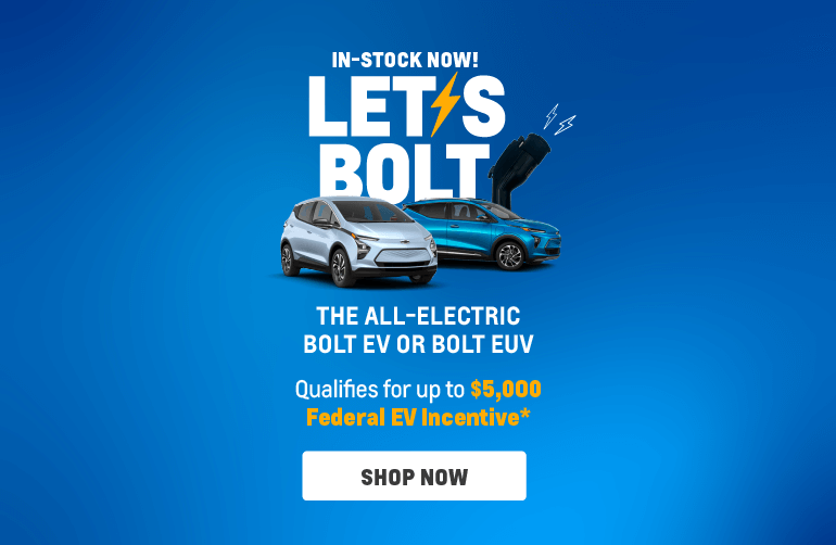 Bolt EV Bolt EUV -  In Stock - Website Slider