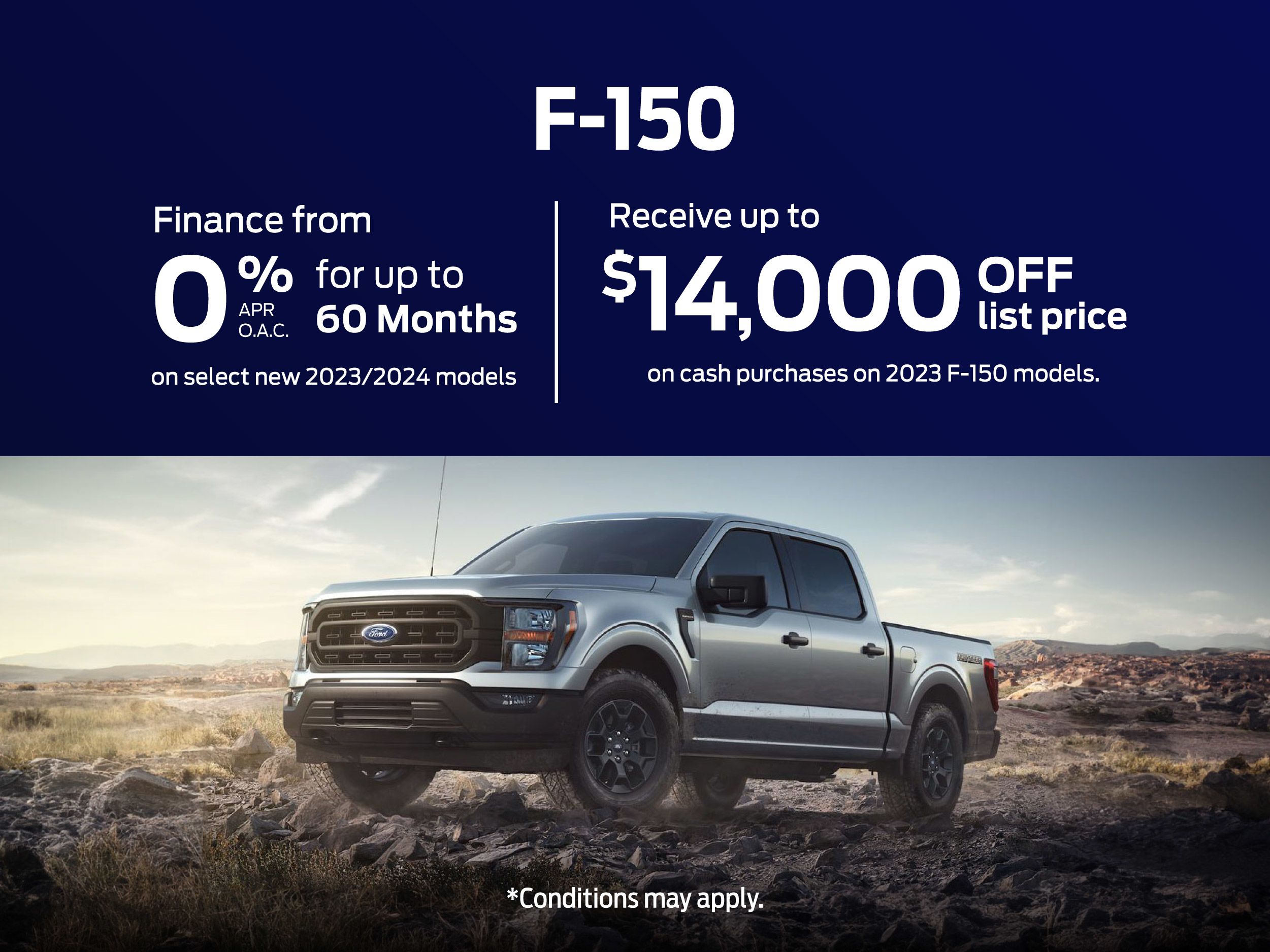 2024 Ford F150 Finance Offer Mayfield Ford Lincoln in Brampton
