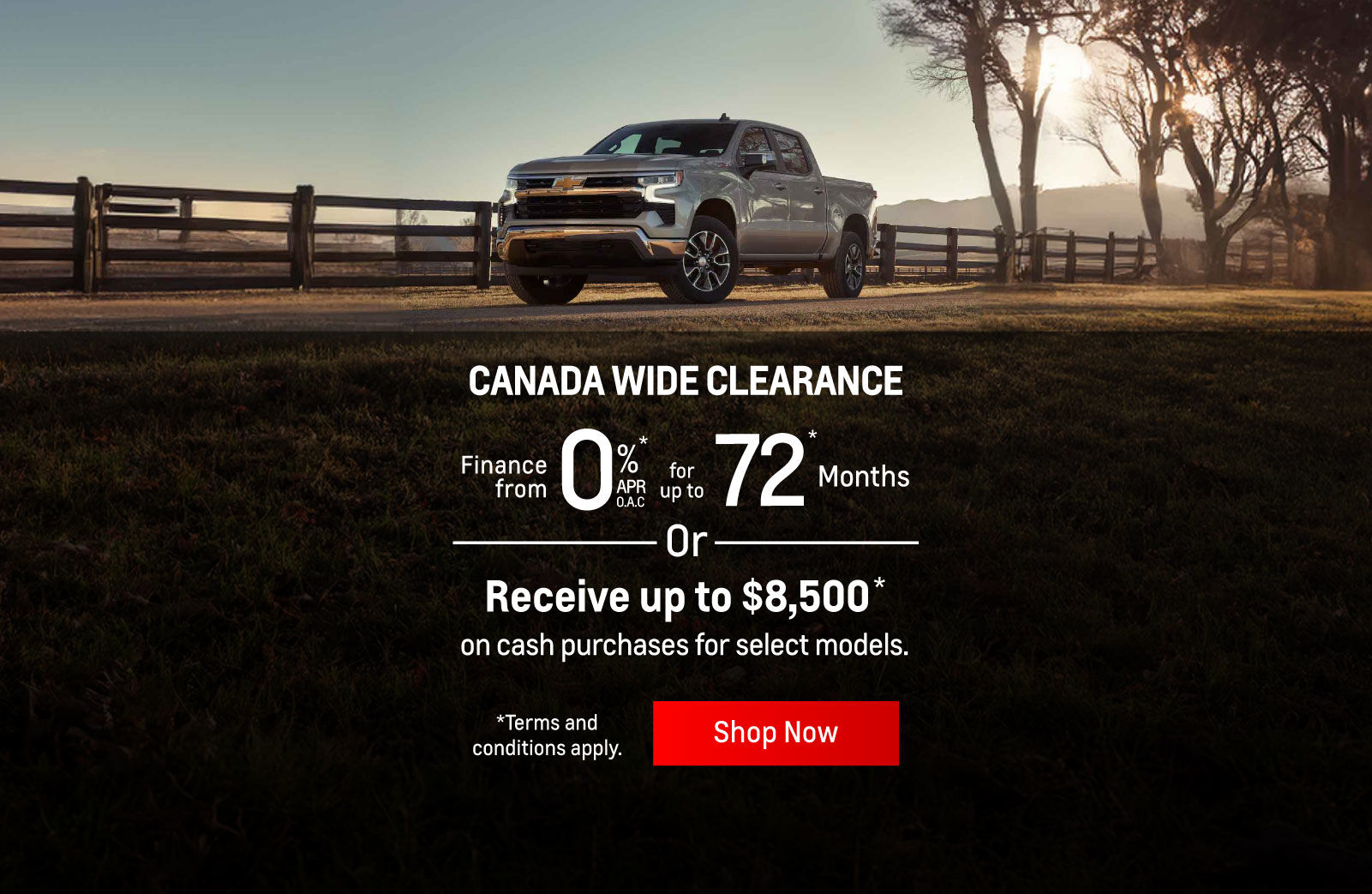 Canada Wide Clearance