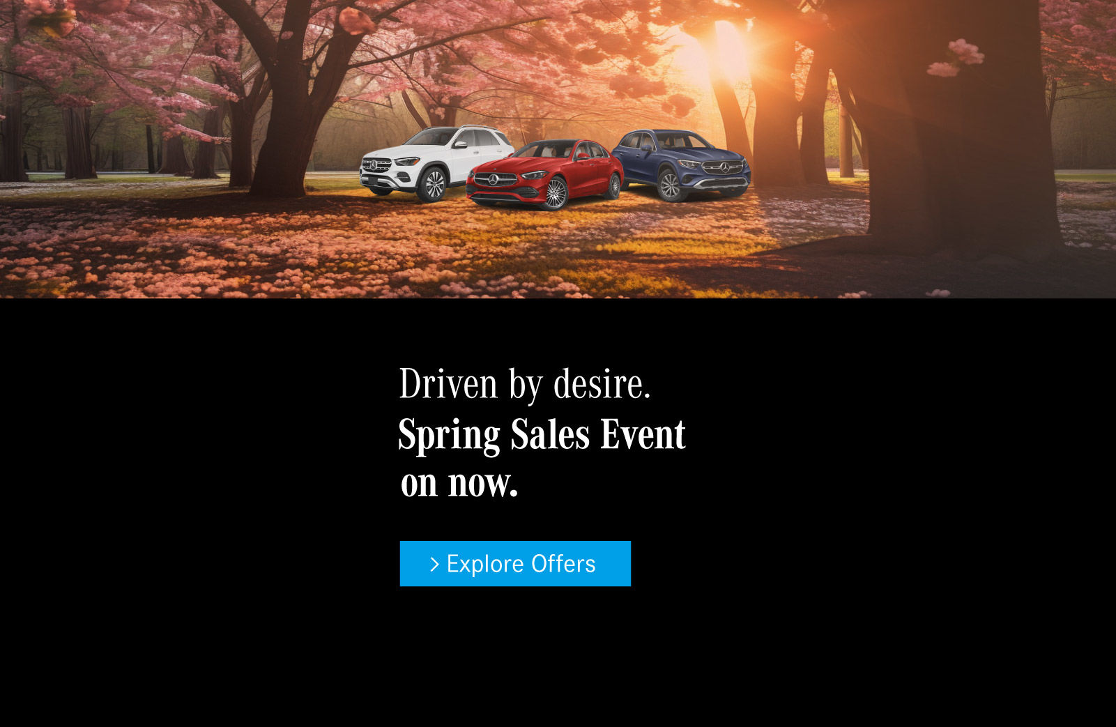 Driven by Desire Spring Sales Event Event at Mercedes-Benz Brampton