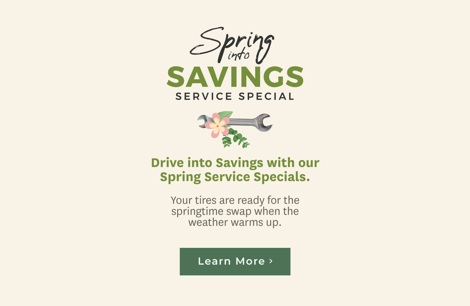 2024 Spring Service offer