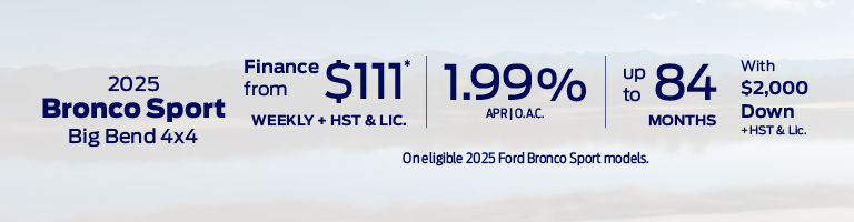 2024 Ford Bronco Sport Special Offer