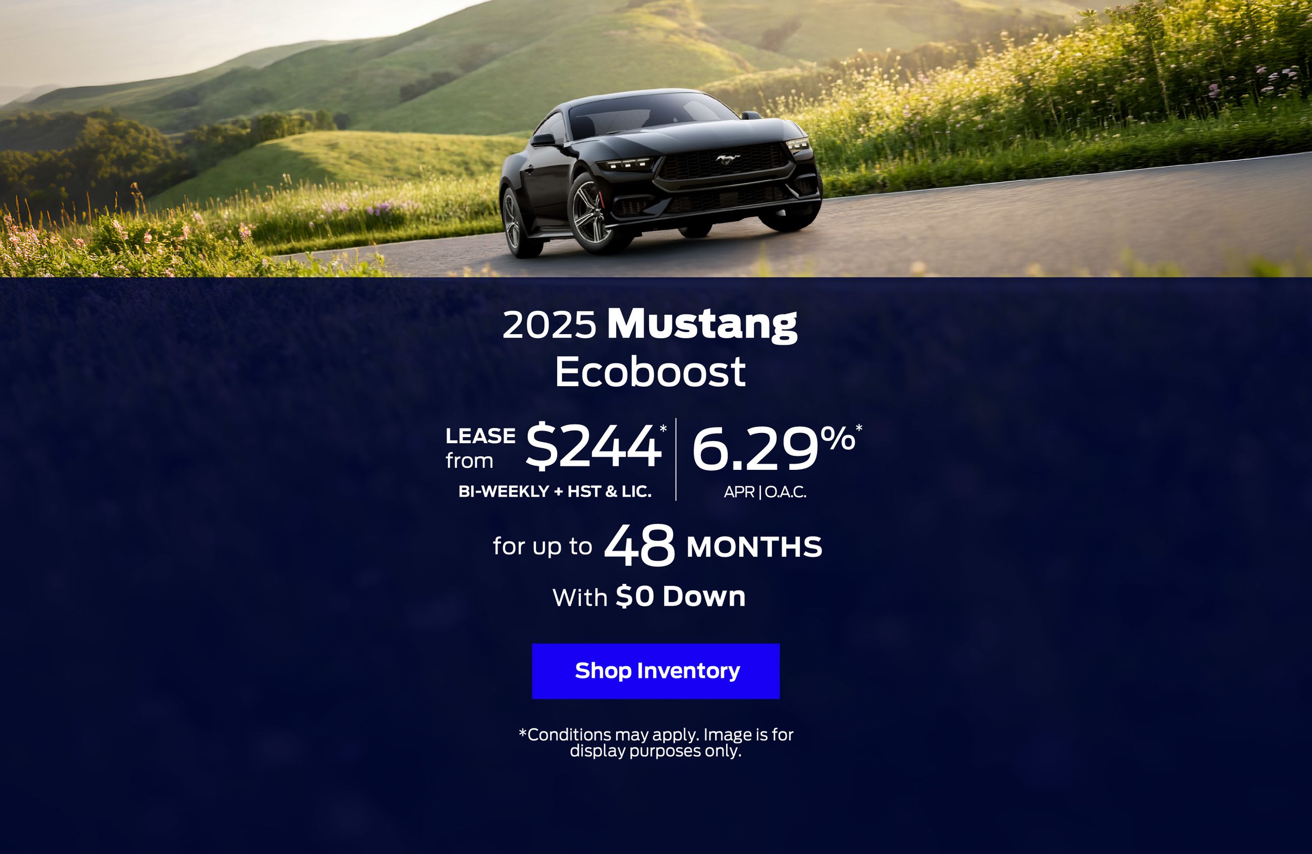 2025 Mustang Fastrack Offer