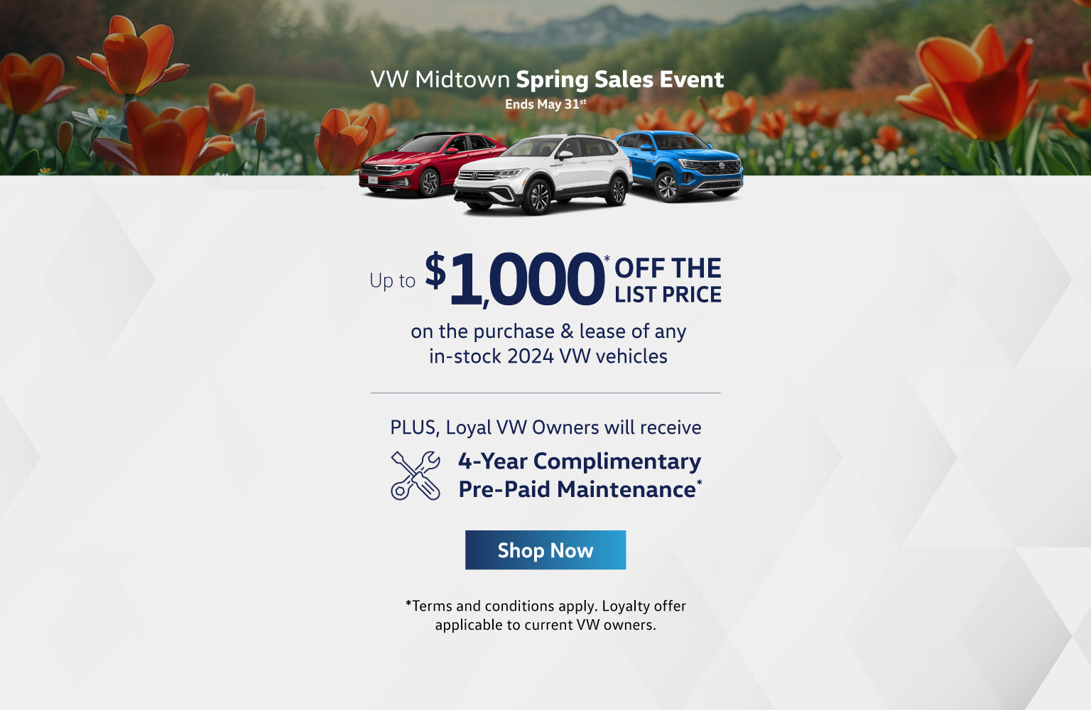 Spring Sales Event - VW MidTown