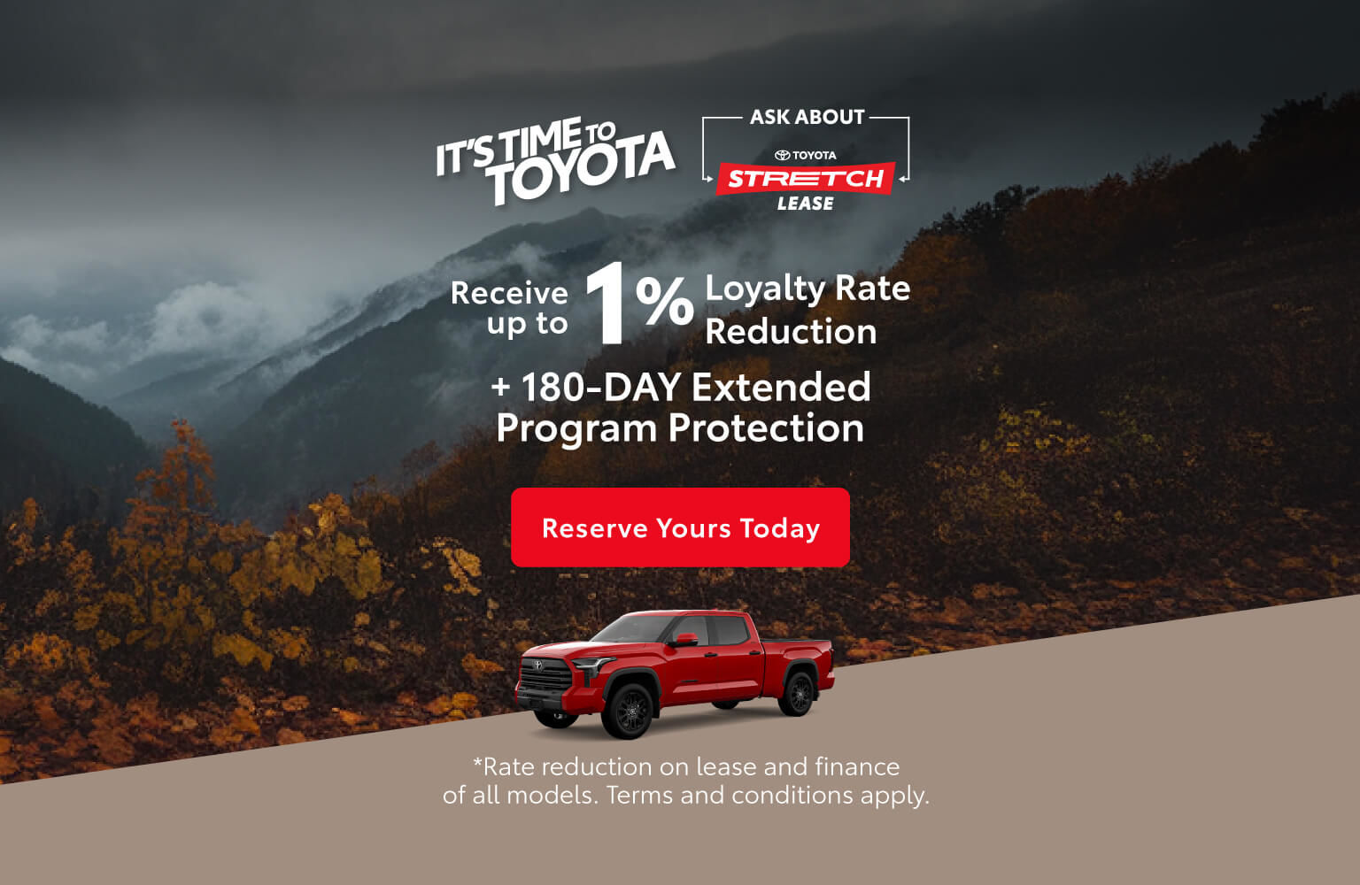 It's Time to Toyota - Home page