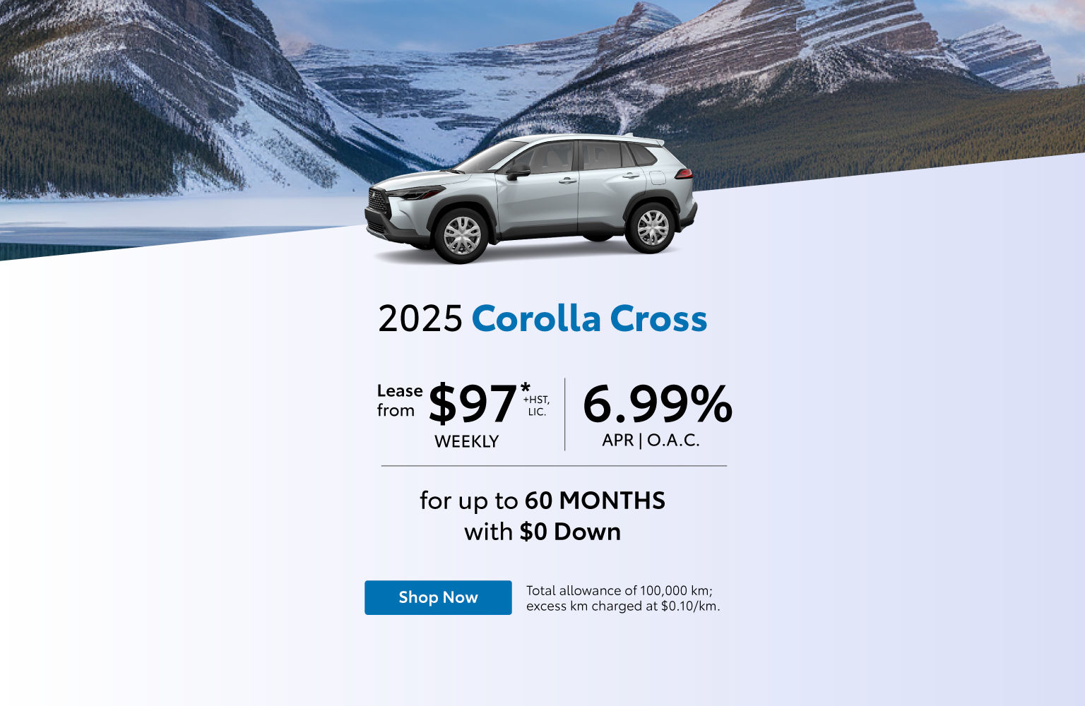 2025 Corolla Cross L FWD - Home page