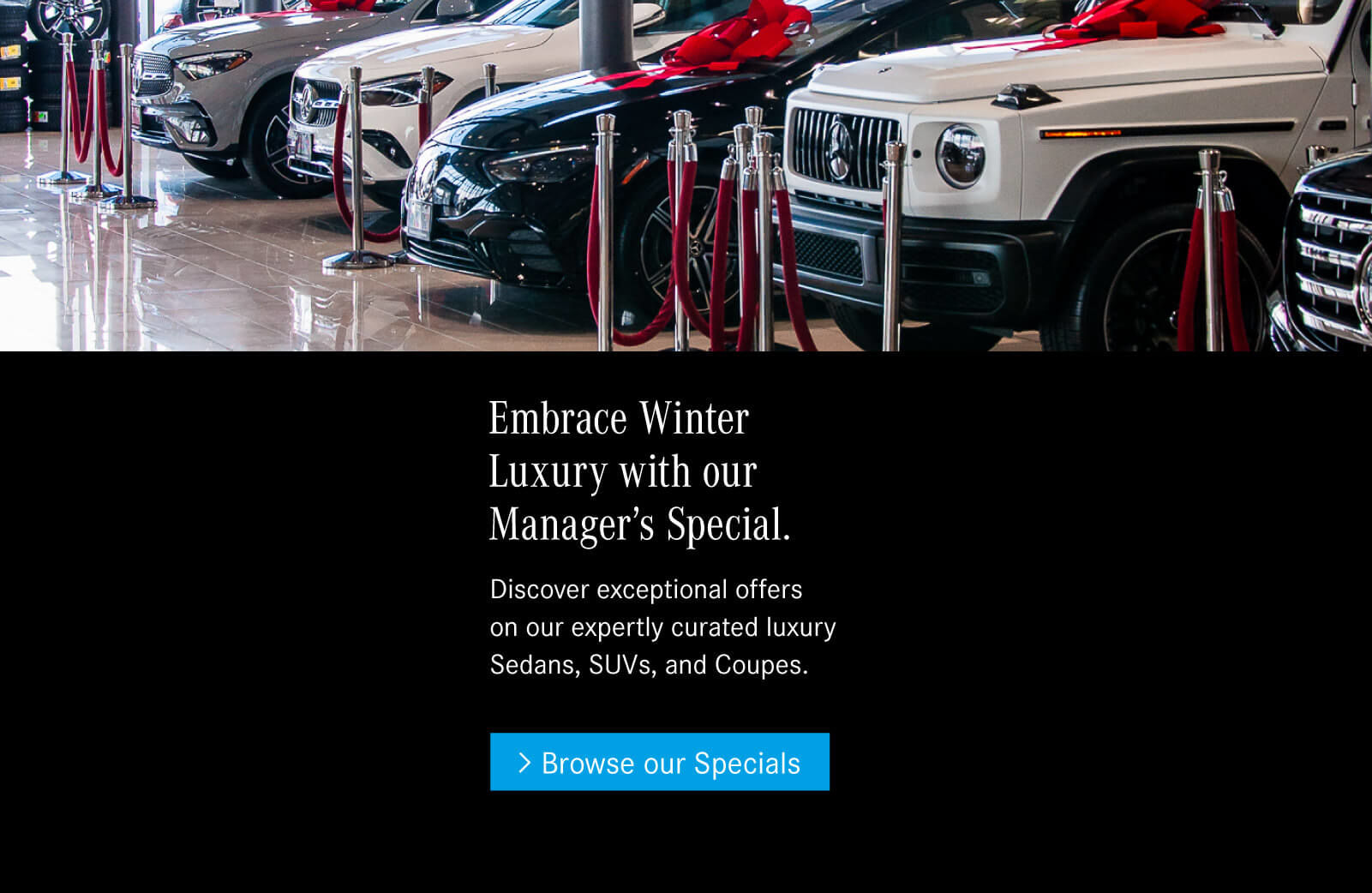 Mercedes-Benz Brampton Manager's Specials