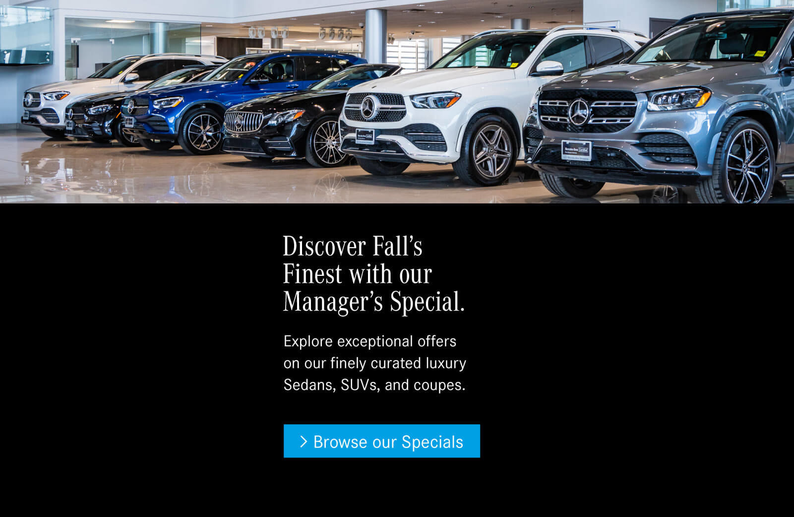 Mercedes-Benz Brampton Manager's Specials