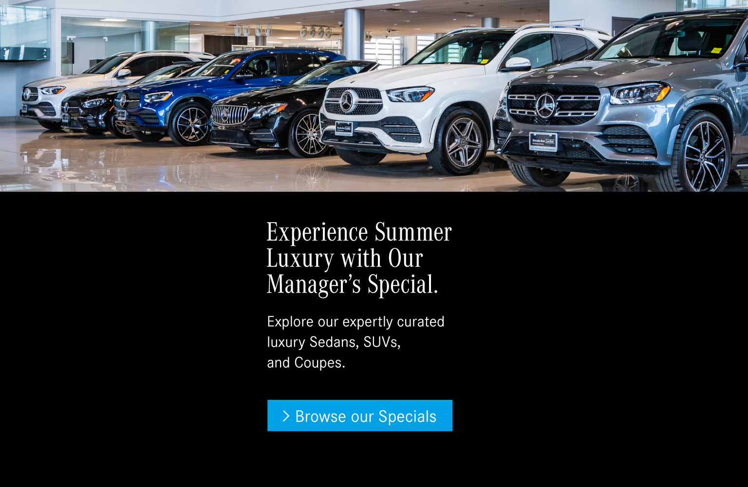 Mercedes-Benz Brampton Manager's Specials