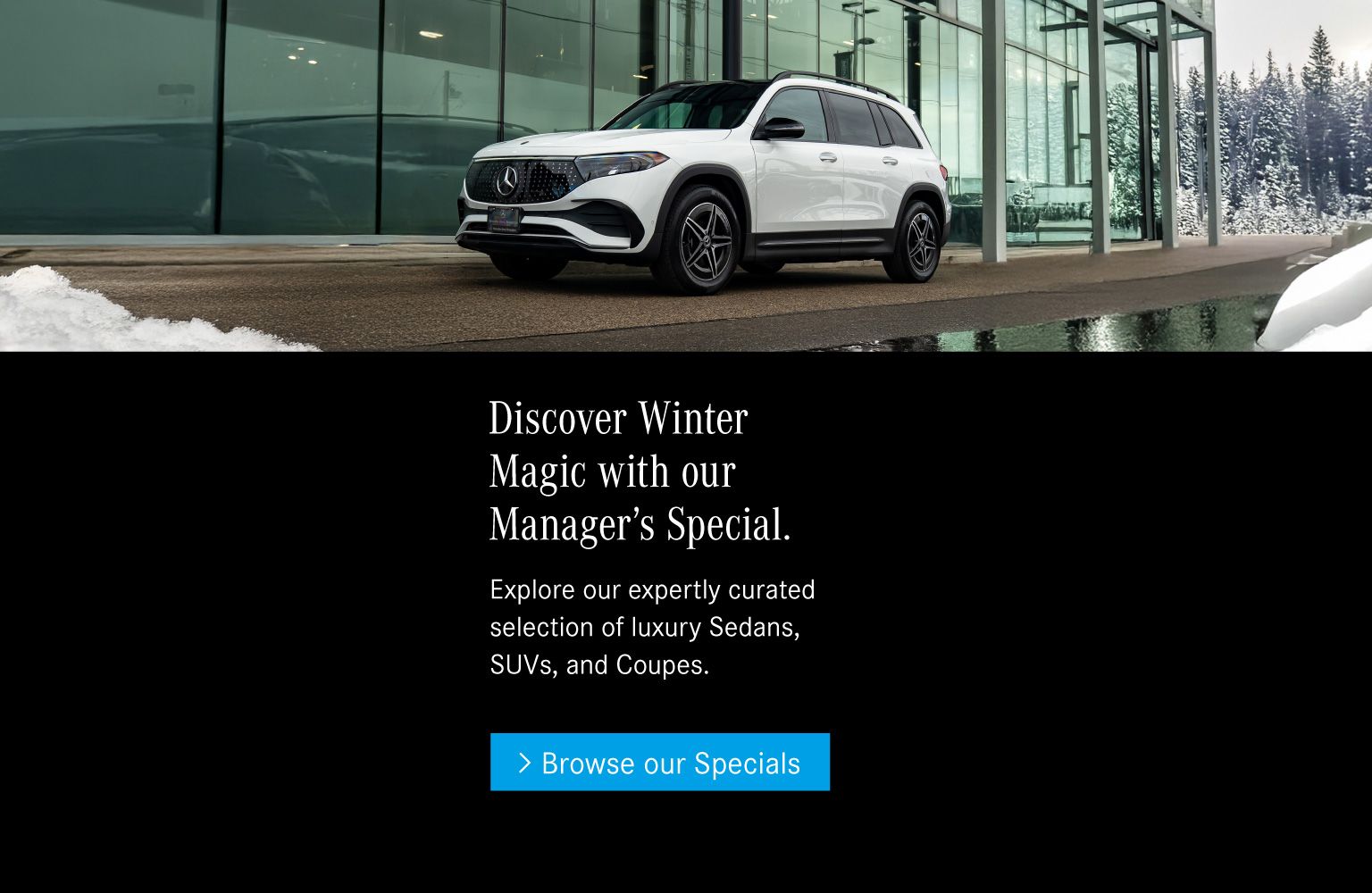 Mercedes-Benz Brampton Manager's Specials