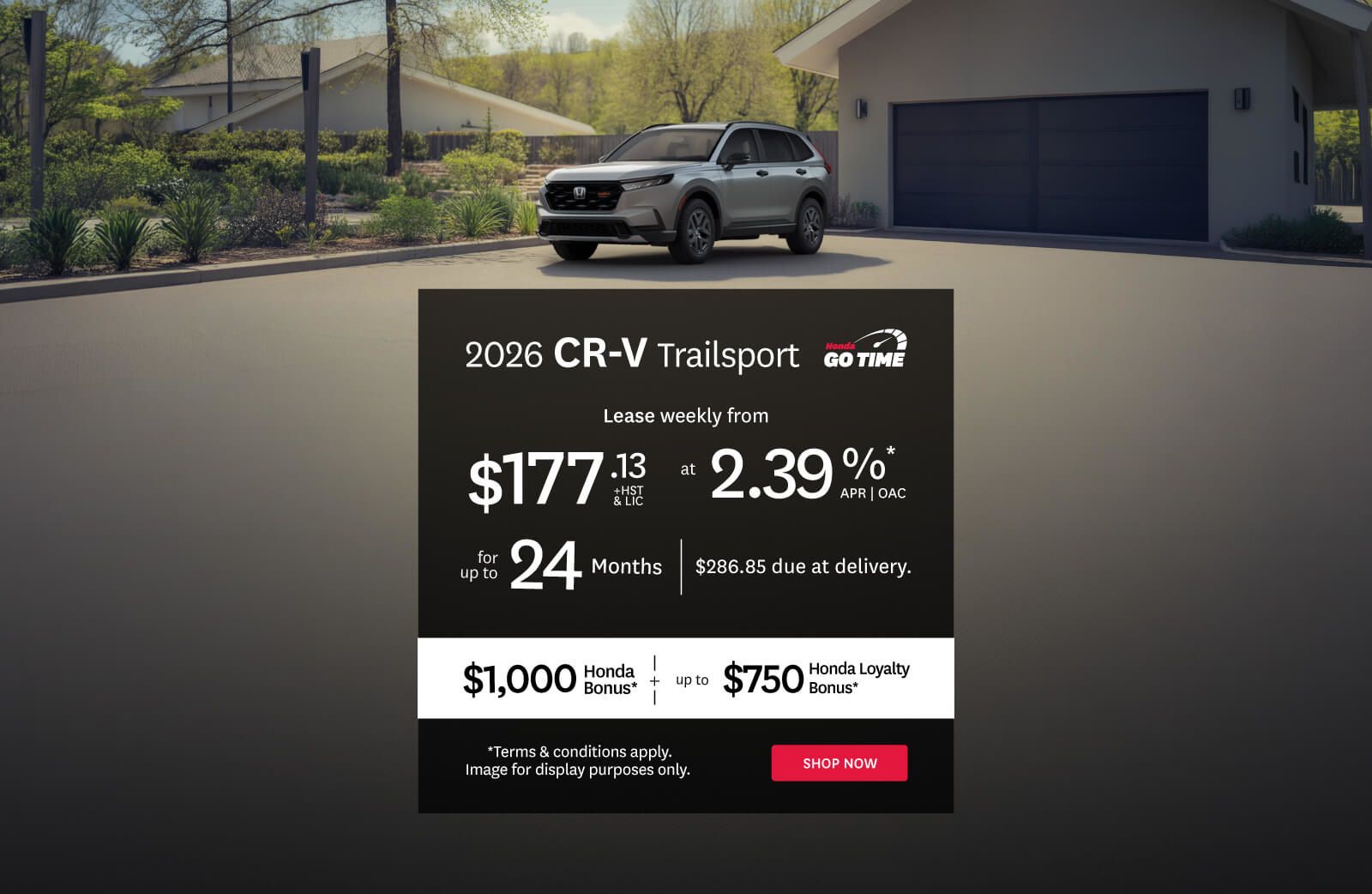 CR-V Trailsport Lease Offer