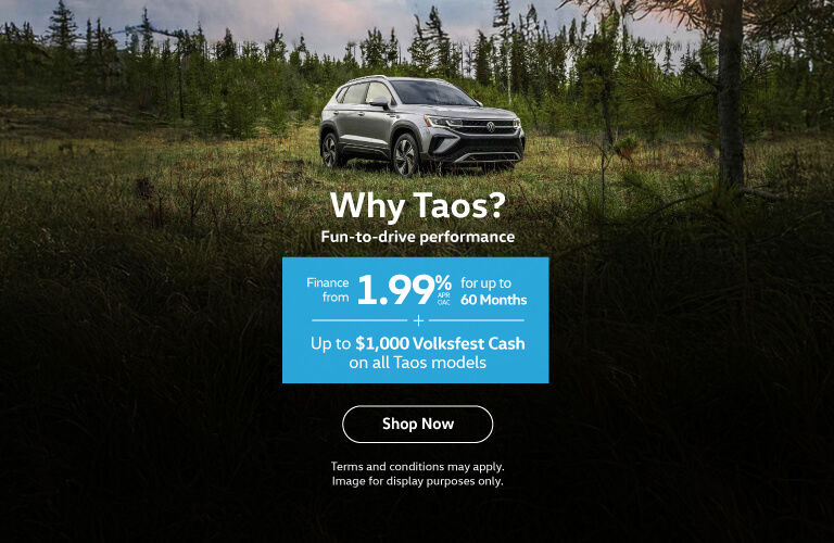 2024 VW Taos finance offer