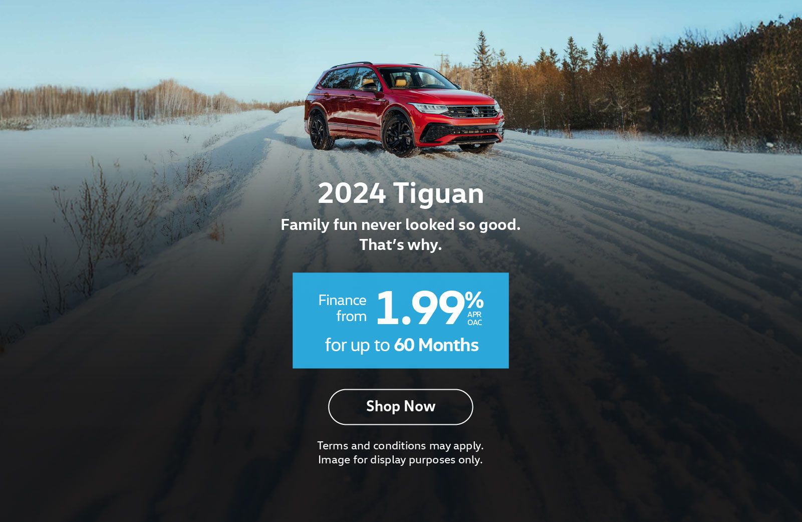 2024 VW Tiguan finance offer