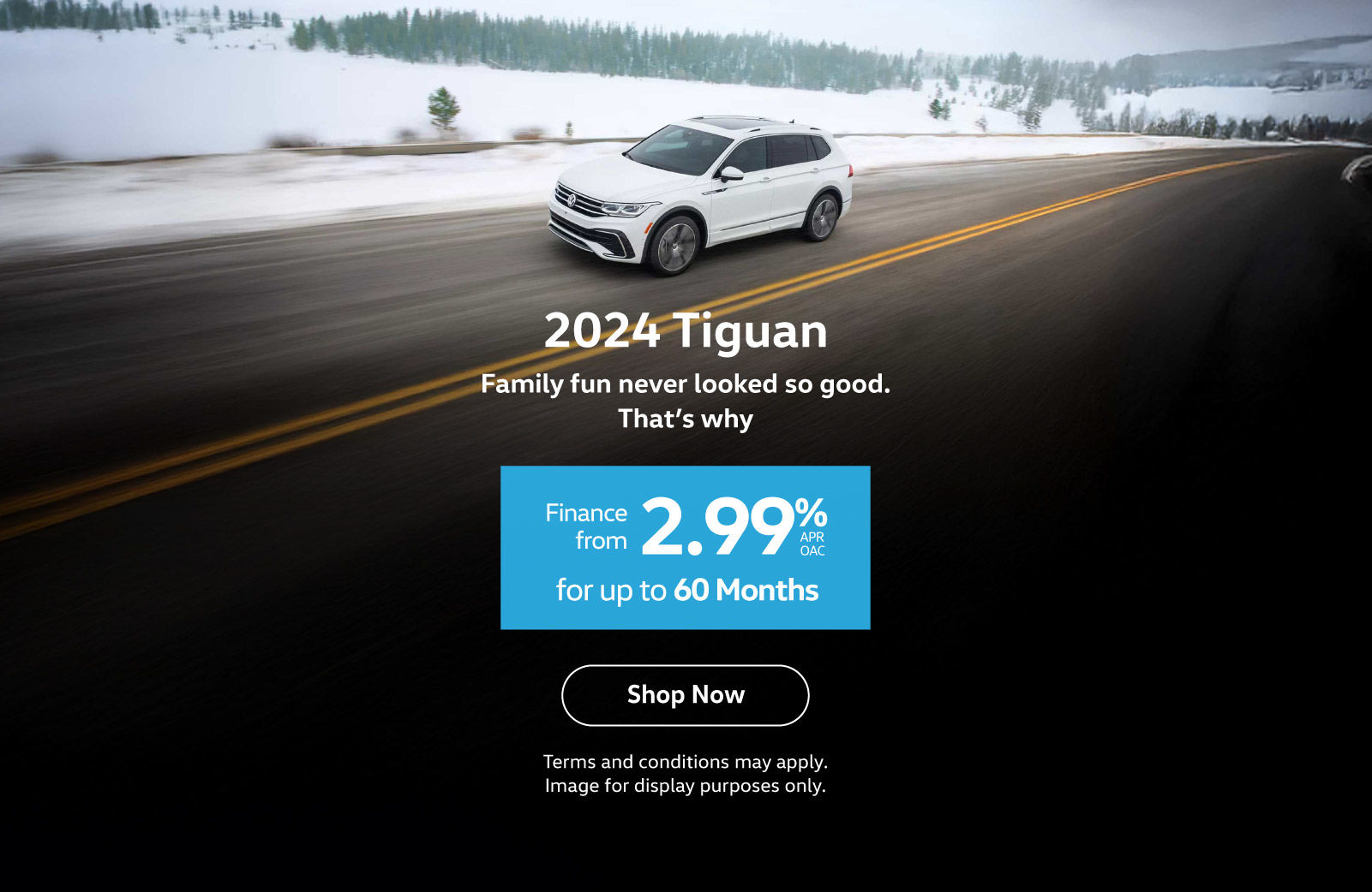 2024 VW Tiguan finance offer