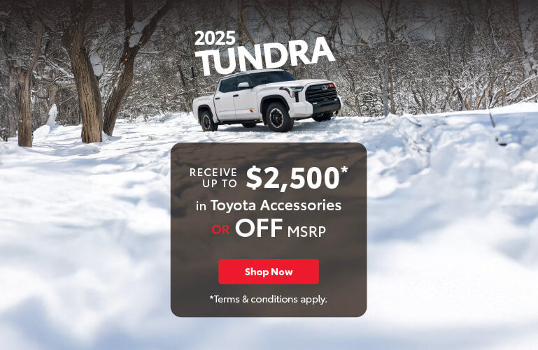 Toyota Tundra Special Offer - Home page