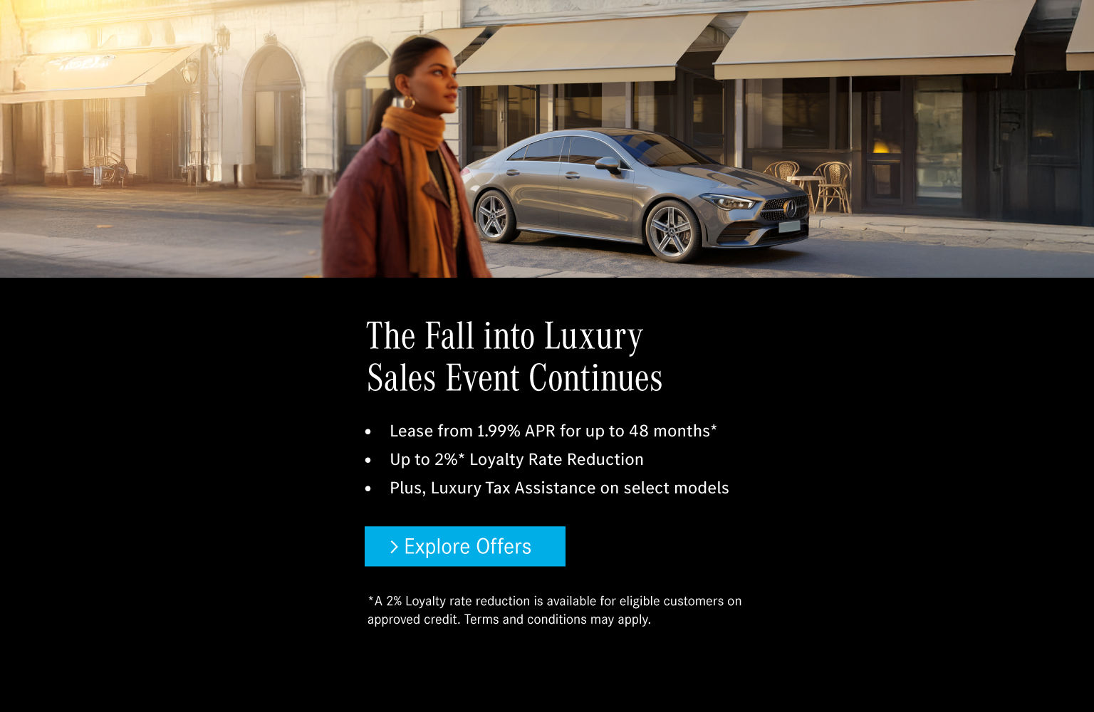 Fall Into Luxury Sales Event