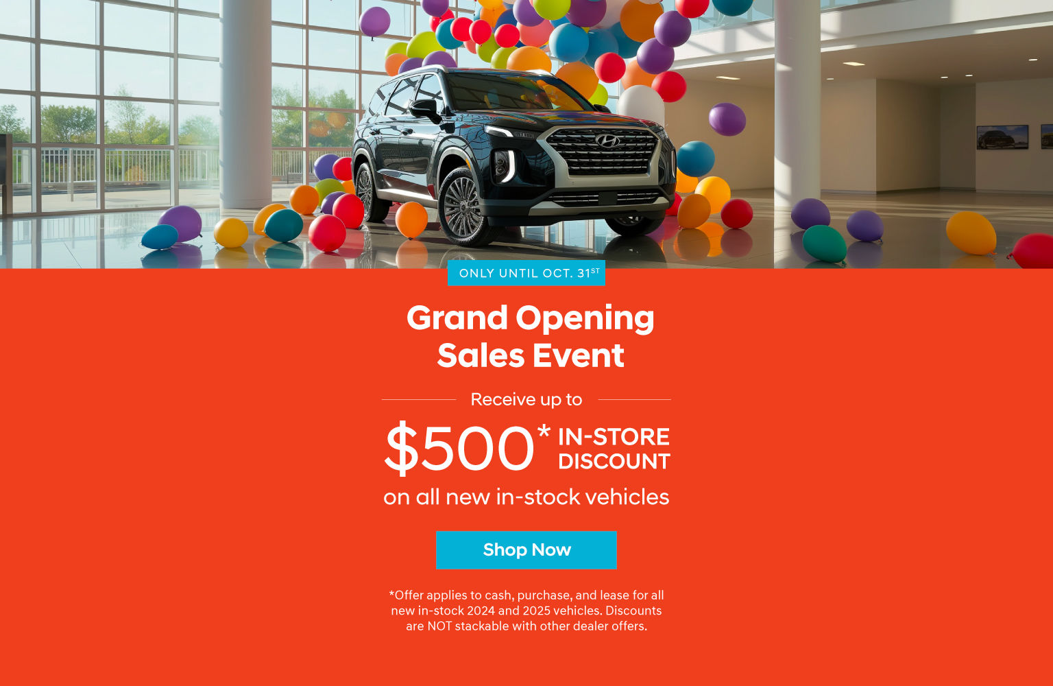 Grand Opening Sales Event