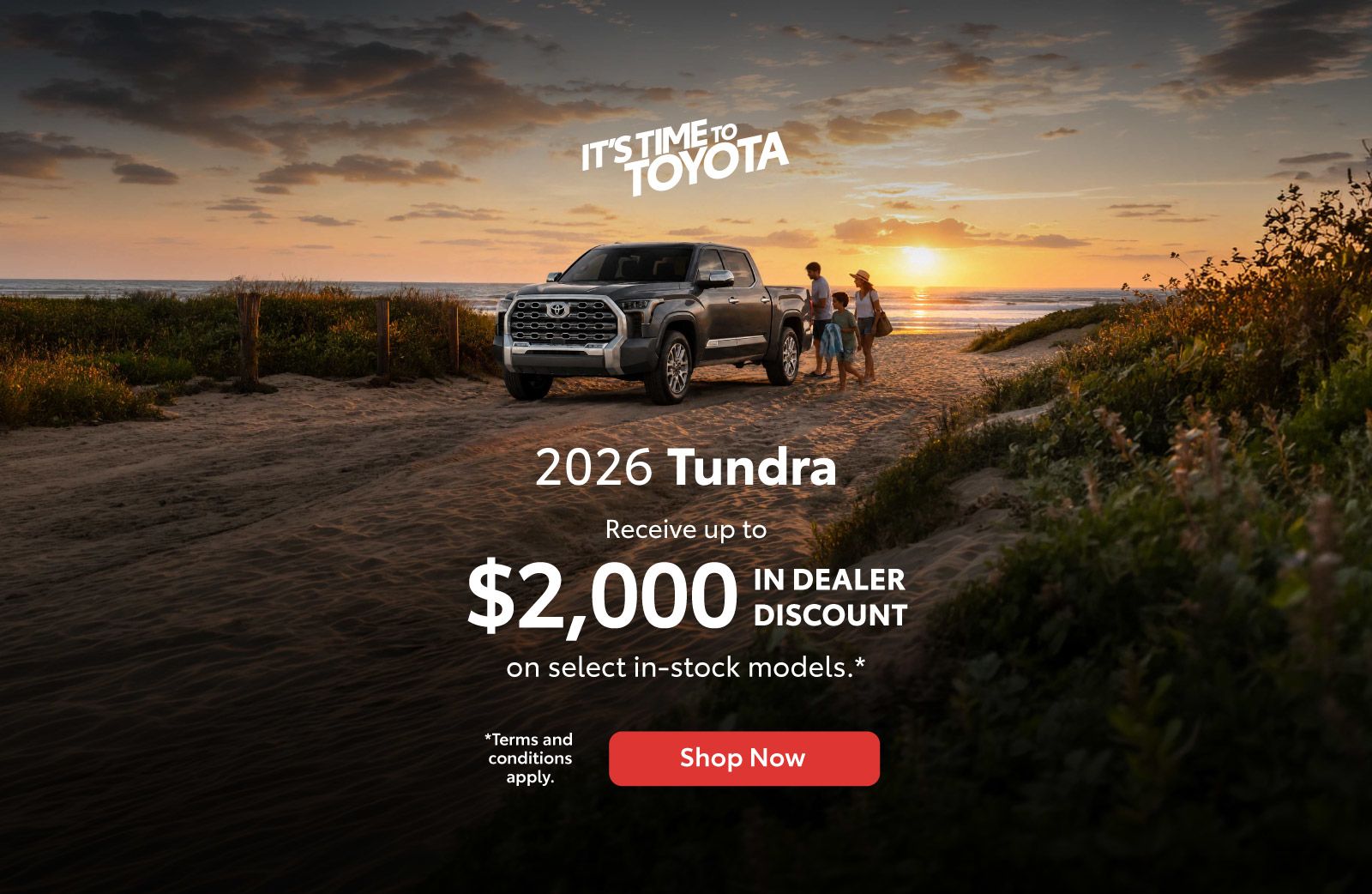 Toyota Tundra Special Offer - Home page