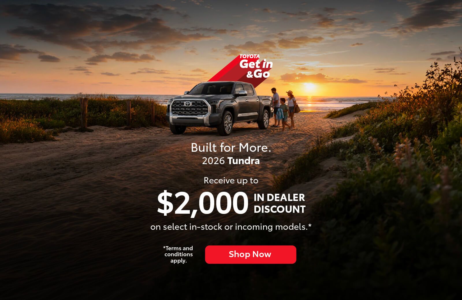 Toyota Tundra Special Offer - Home page
