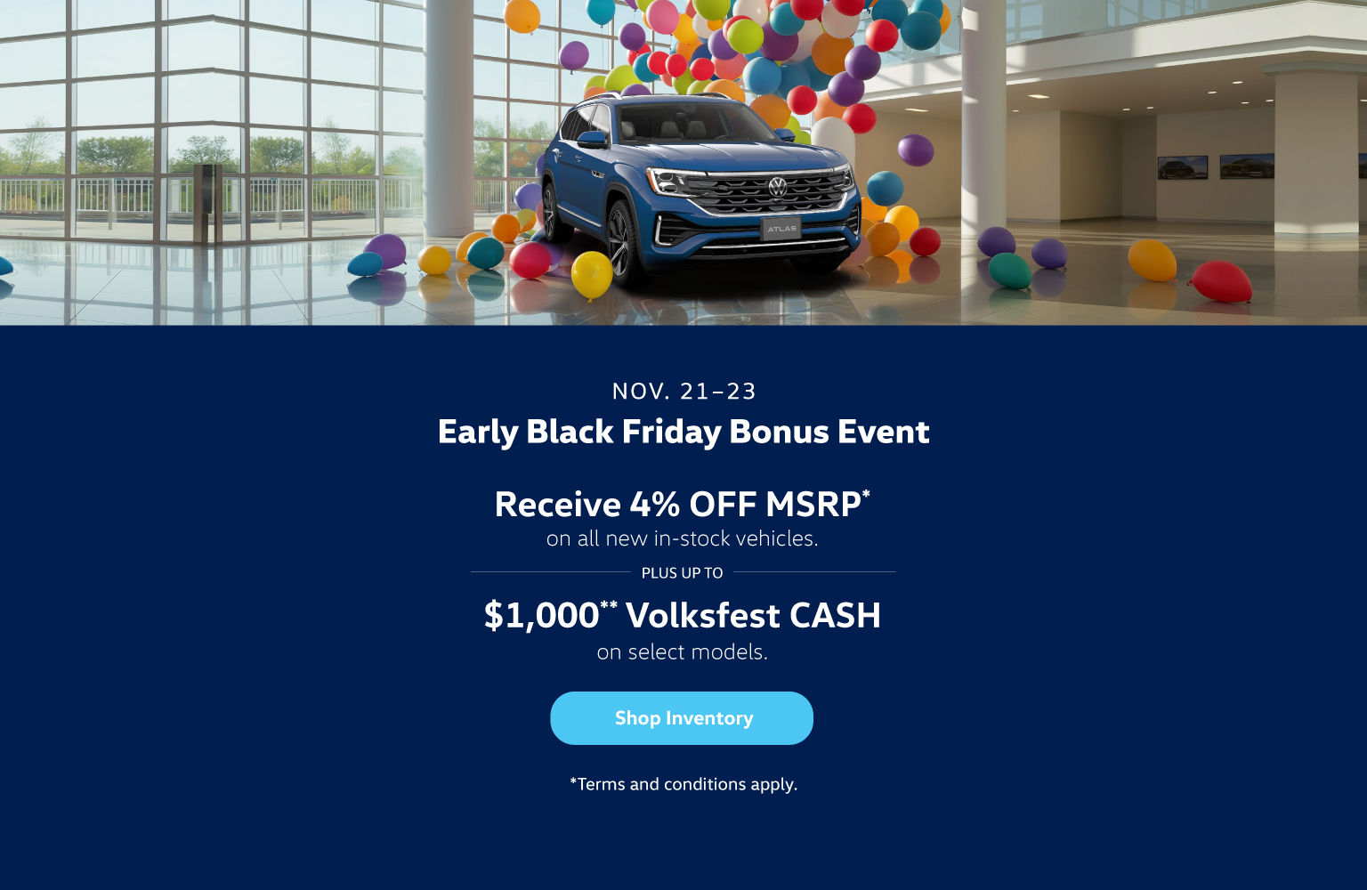 RSVP - Early Black Friday Bonus Event