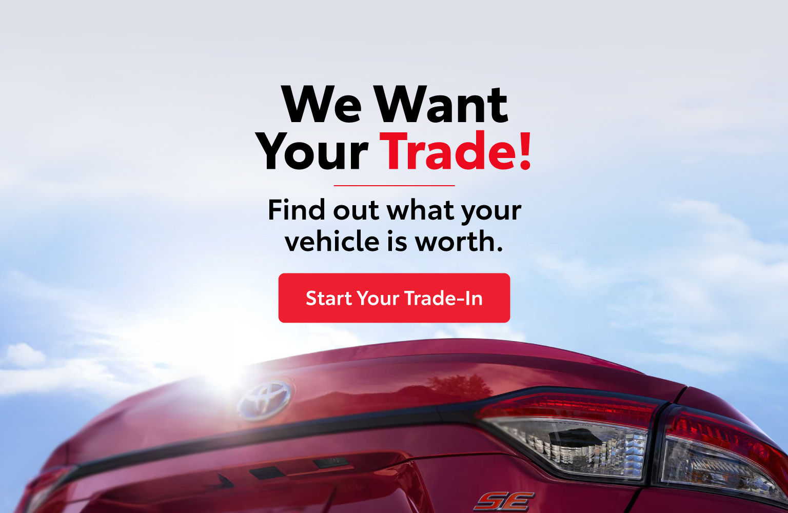 Trade-in Promo - Home page