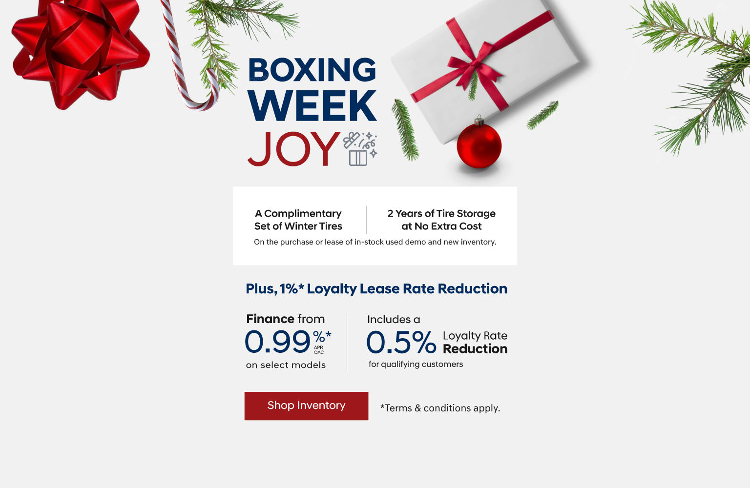 Boxing Week Joy