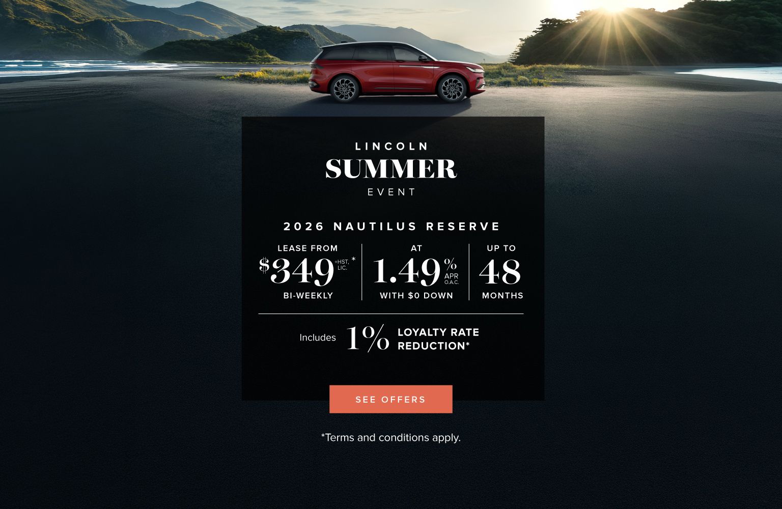 Lincoln Monthly Promo