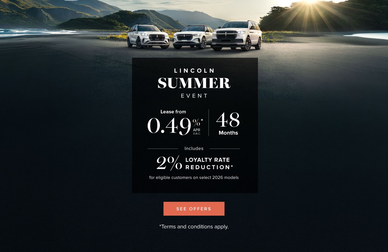 Lincoln Monthly Promo