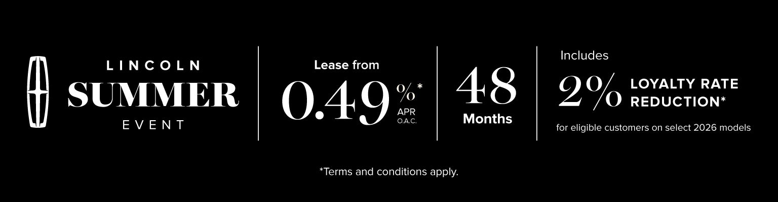 Lincoln Monthly Promo - VLP