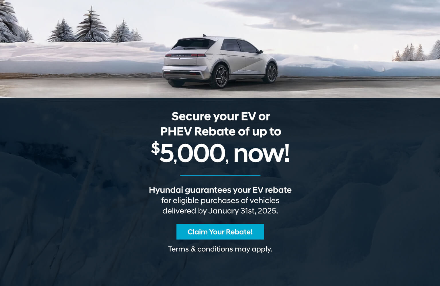 Secure Your EV Rebate with Hyundai!