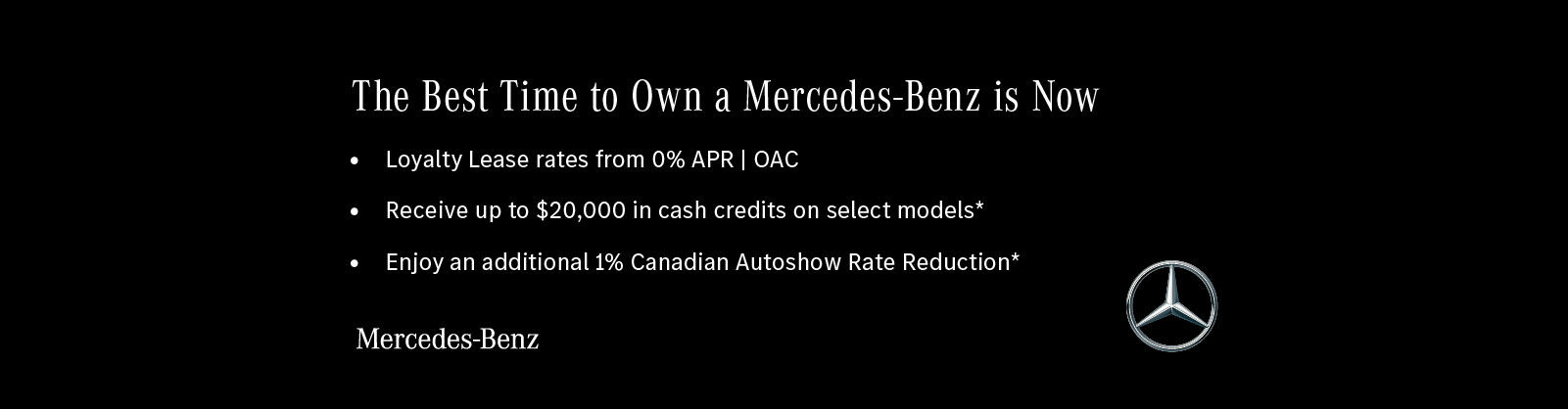 Main | VLP It’s Power to Choose Sales Event at Mercedes-Benz Brampton