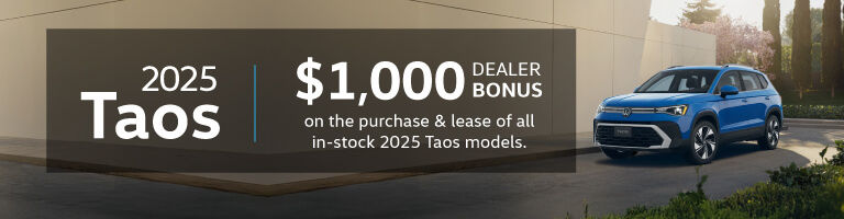 2025 VW Taos Offer