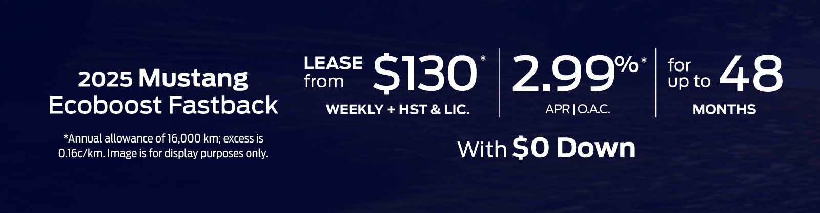 2025 Ford Mustang Special Offer VDP