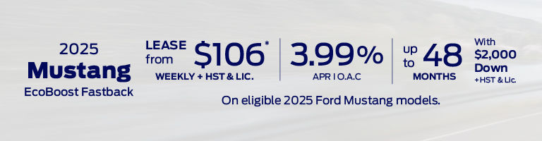 2025 Ford Mustang Special Offer VDP