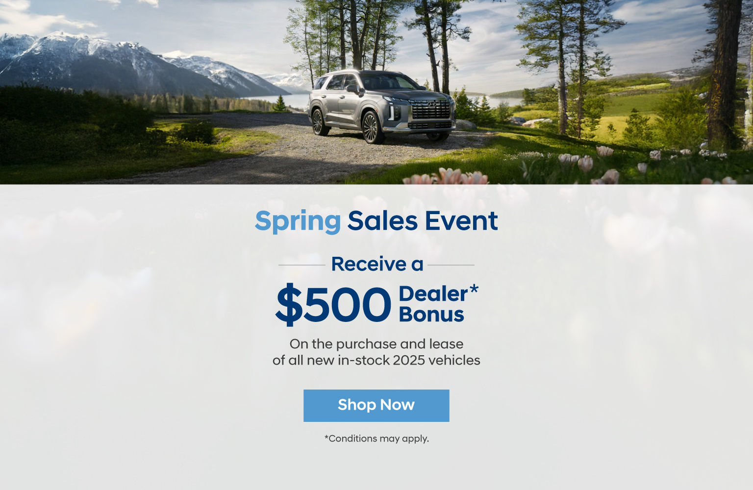 May Spring Sales Event
