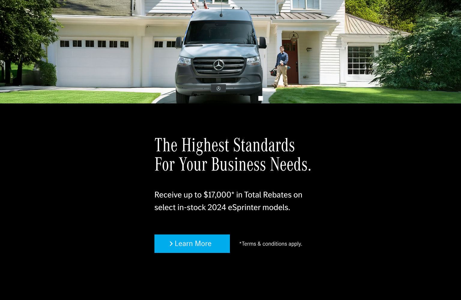 Your Next Sprinter Awaits Sales Event at Mercedes-Benz Brampton