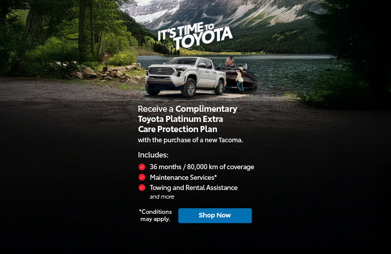 2025 Toyota Tacoma Special Offer - Home page