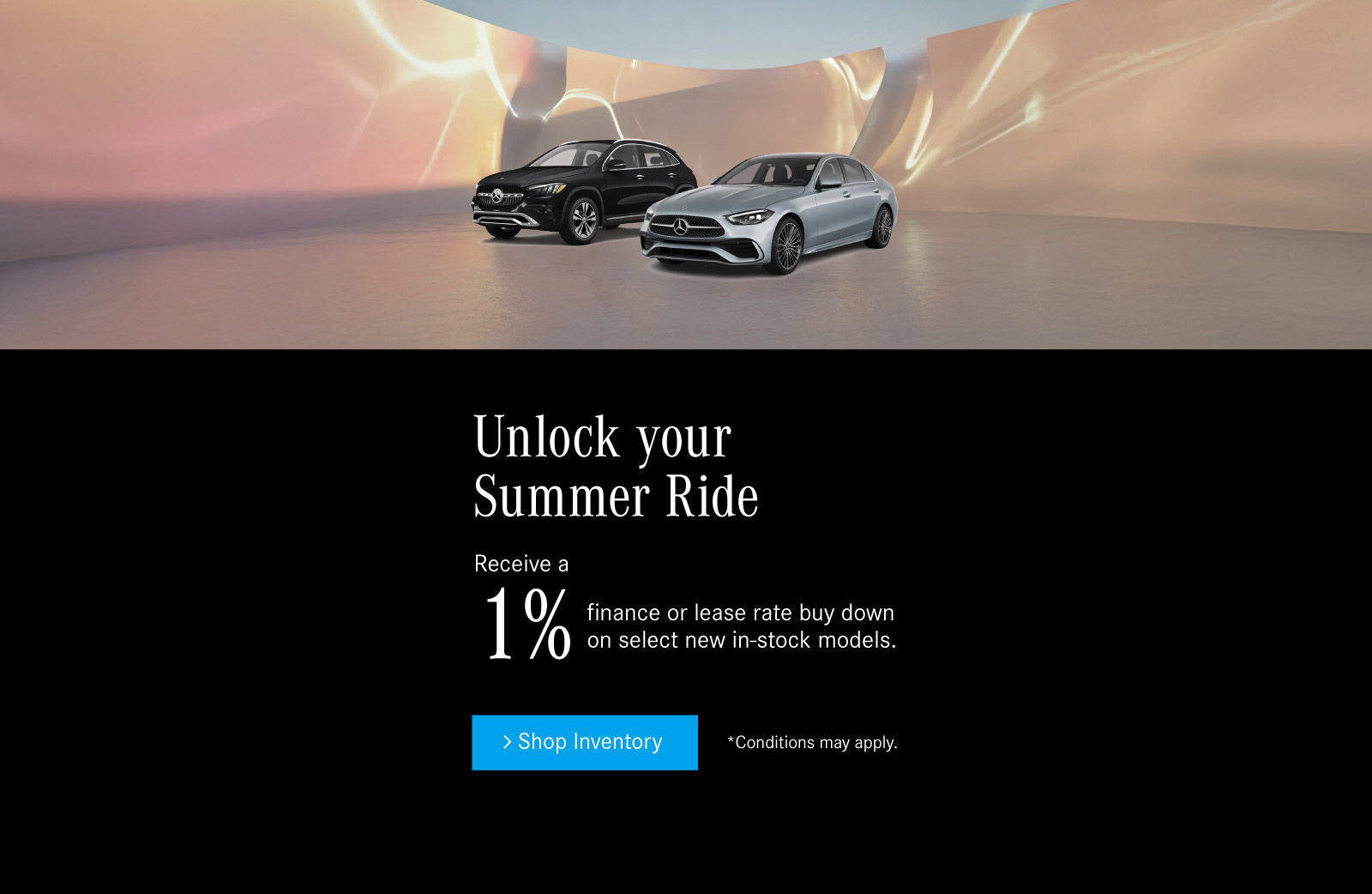 Unlock your Summer Ride Sales Event at Mercedes-Benz Brampton