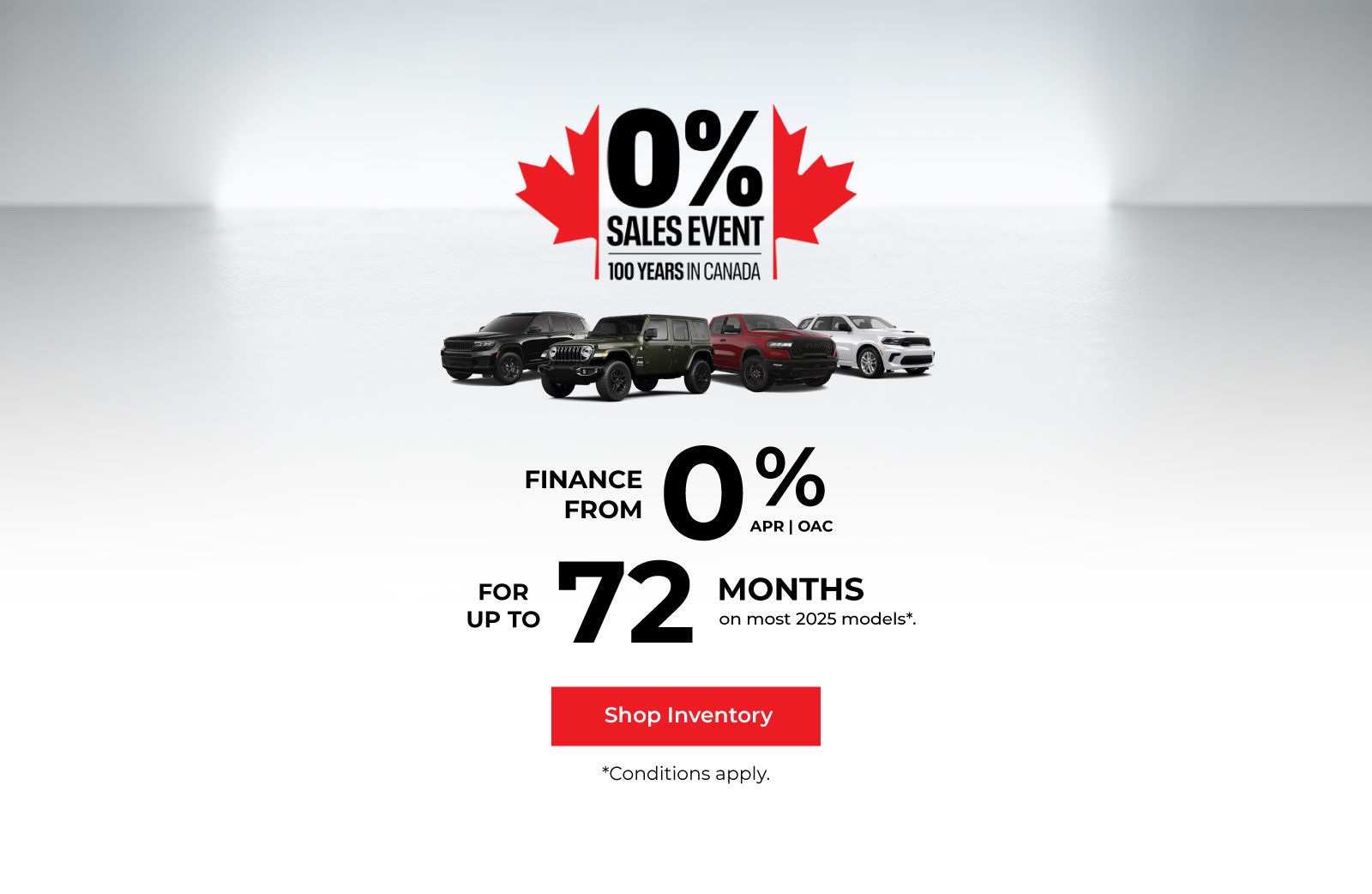 FCA Sales Event