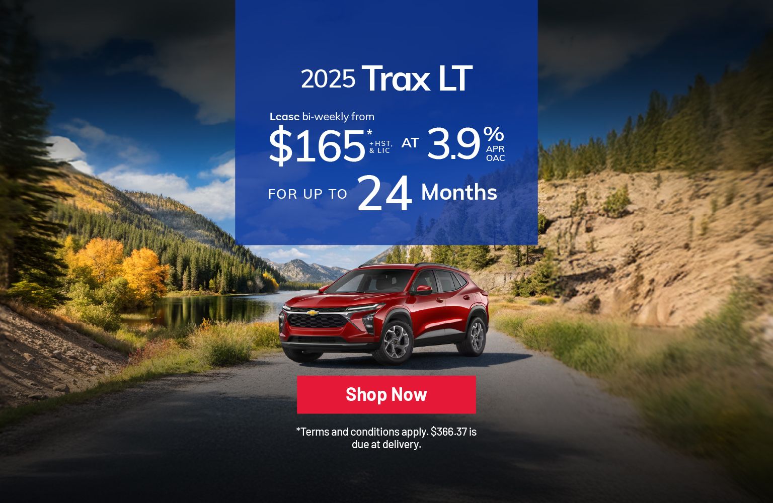2025 Chevrolet Trax LT Lease Offer