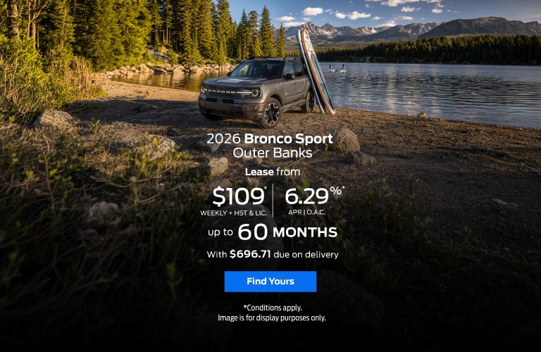 Lease 2026 Bronco Sport