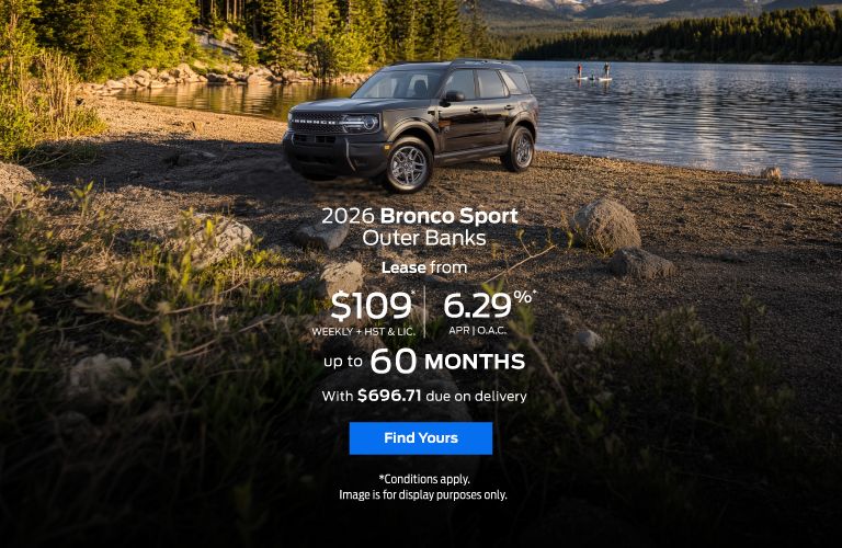 Lease 2026 Bronco Sport