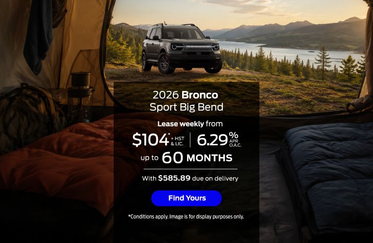 Lease 2026 Bronco Sport