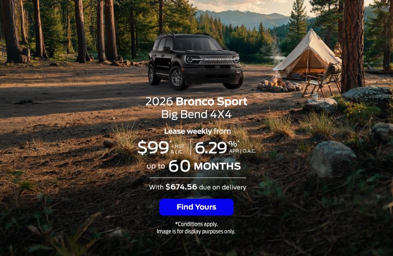 Lease 2026 Bronco Sport