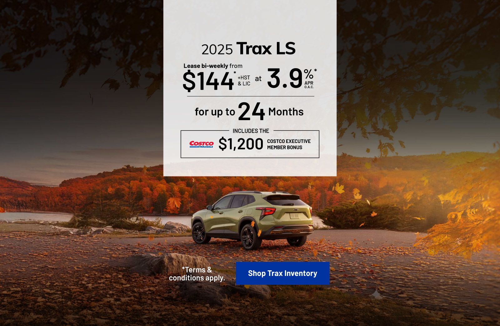 2025 Chevrolet Trax Finance Offer