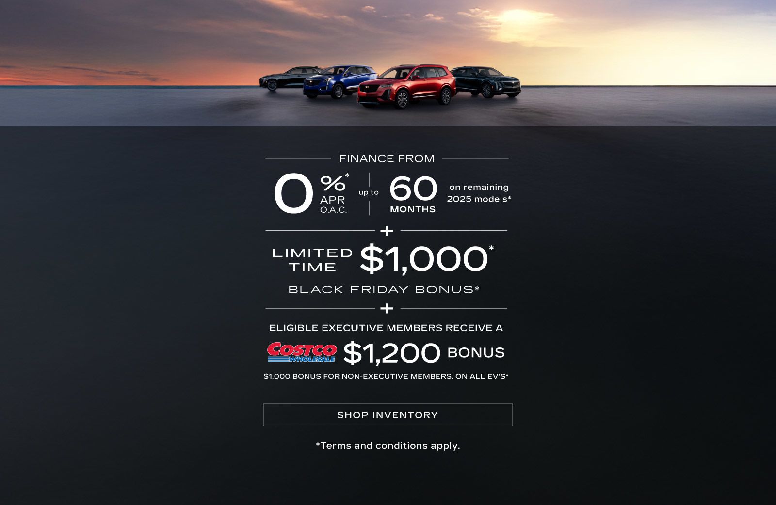 Cadillac Costco Rebates
