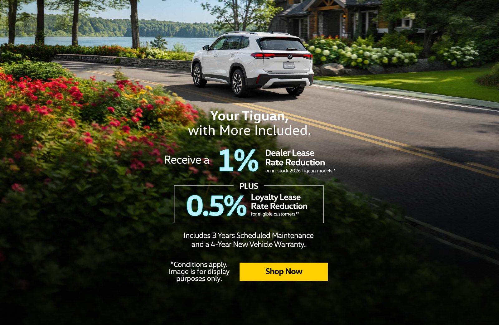 2026 VW Tiguan Offer