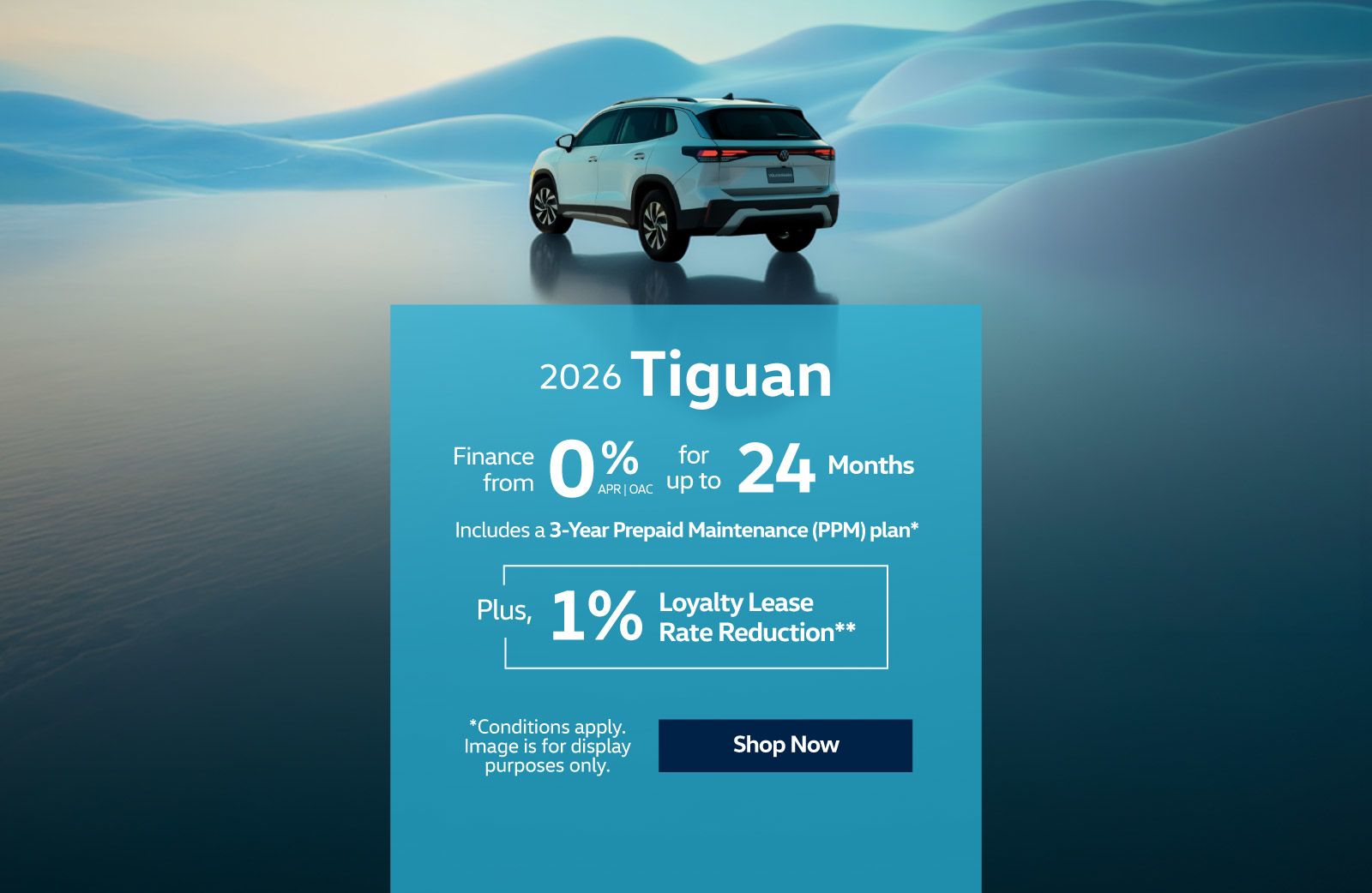 2026 VW Tiguan Offer