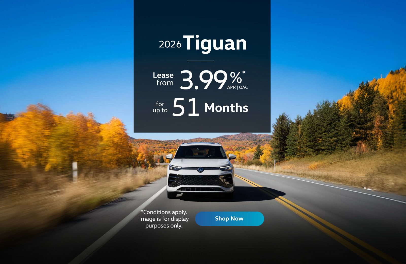 2026 VW Tiguan Offer